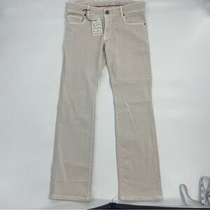 Candiani Denim Handmade in Italy Classic‎ 5 pocket Khaki Jeans Chino Style 30
